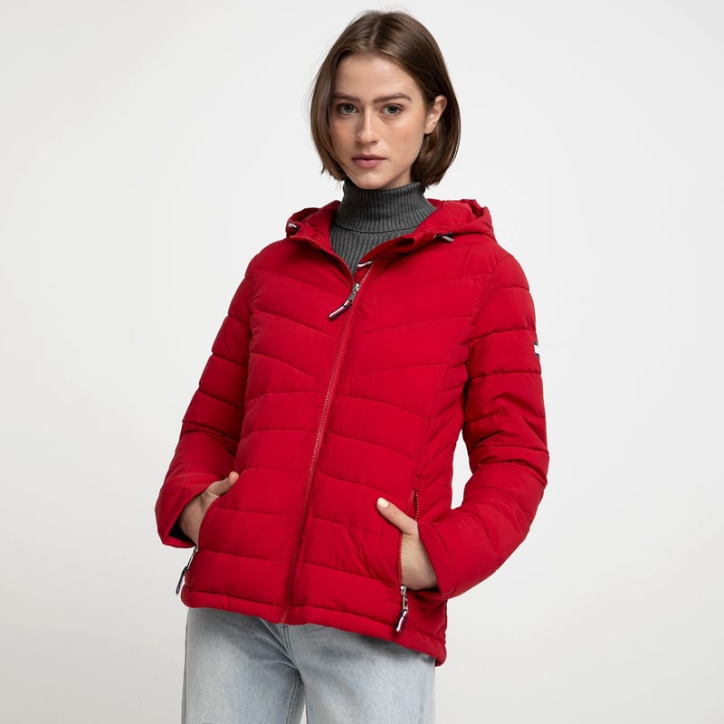 Chaqueta tommy hilfiger mujer roja hotsell
