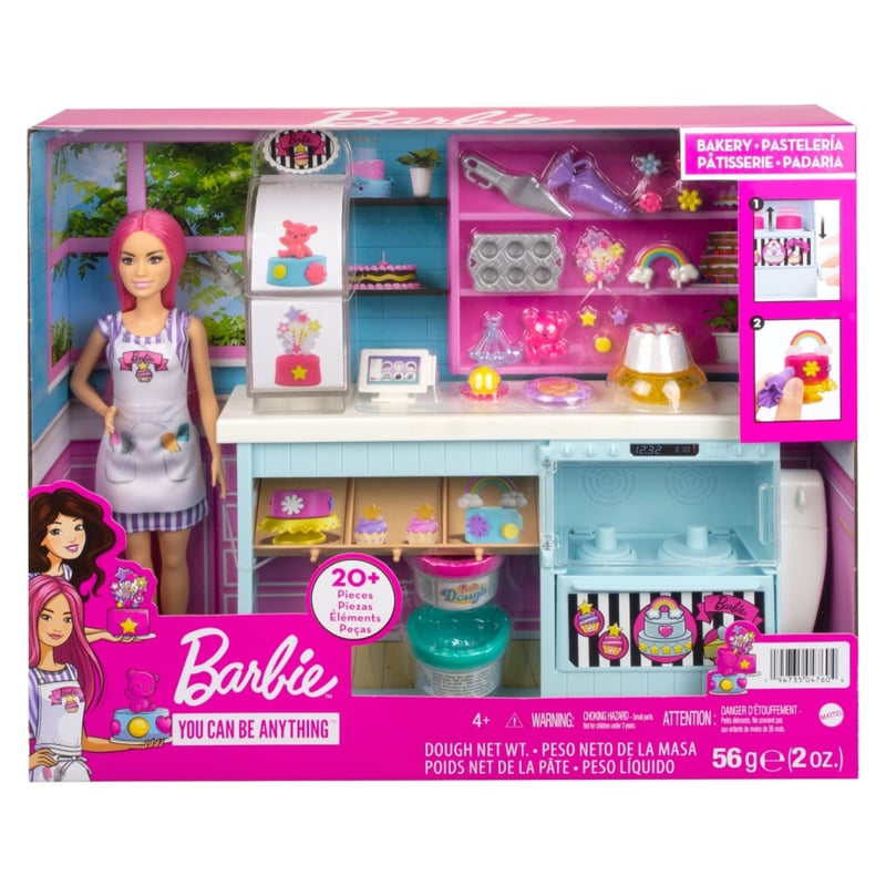 BARBIE Muneca Set de Reposteria Para Decorar Barbie falabella