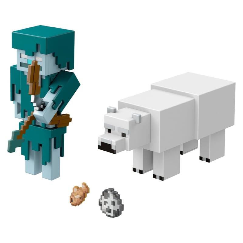 MINECRAFT Figura De Accion 2 Pack 7 falabella