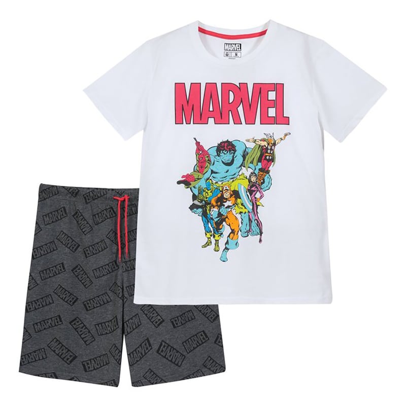 MARVEL Pijama Hombre Personajes Blanco Marvel | falabella.com