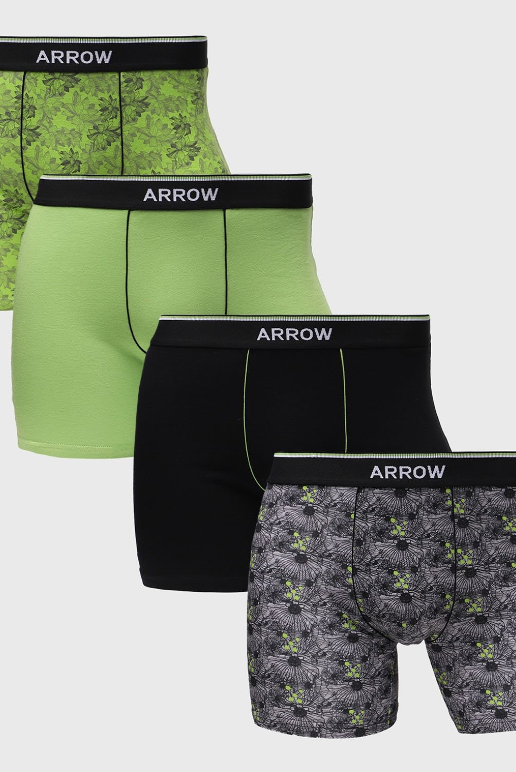 ARROW - Arrow Pack De 4 Boxer Algodón Hombre