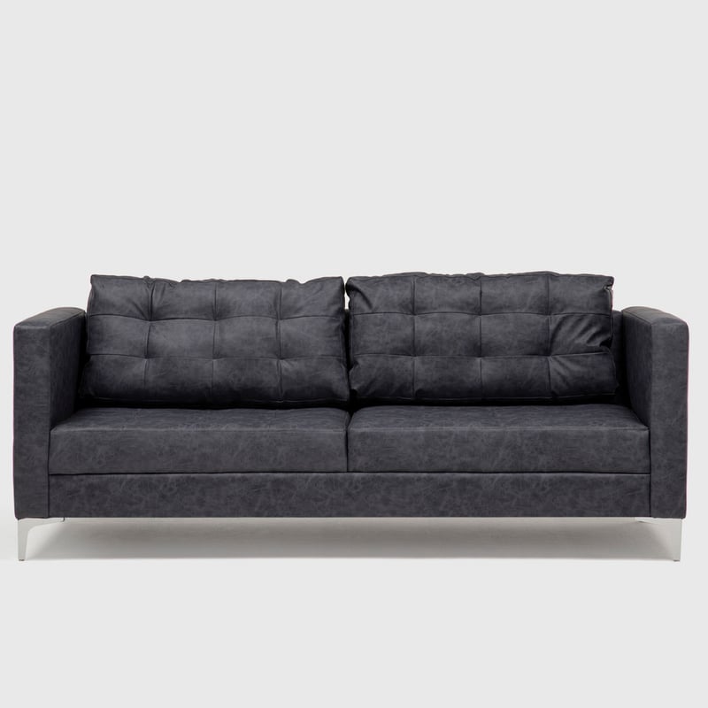 DECUS Sofá Marina 3 Cuerpos Pu Terra Azul | falabella.com