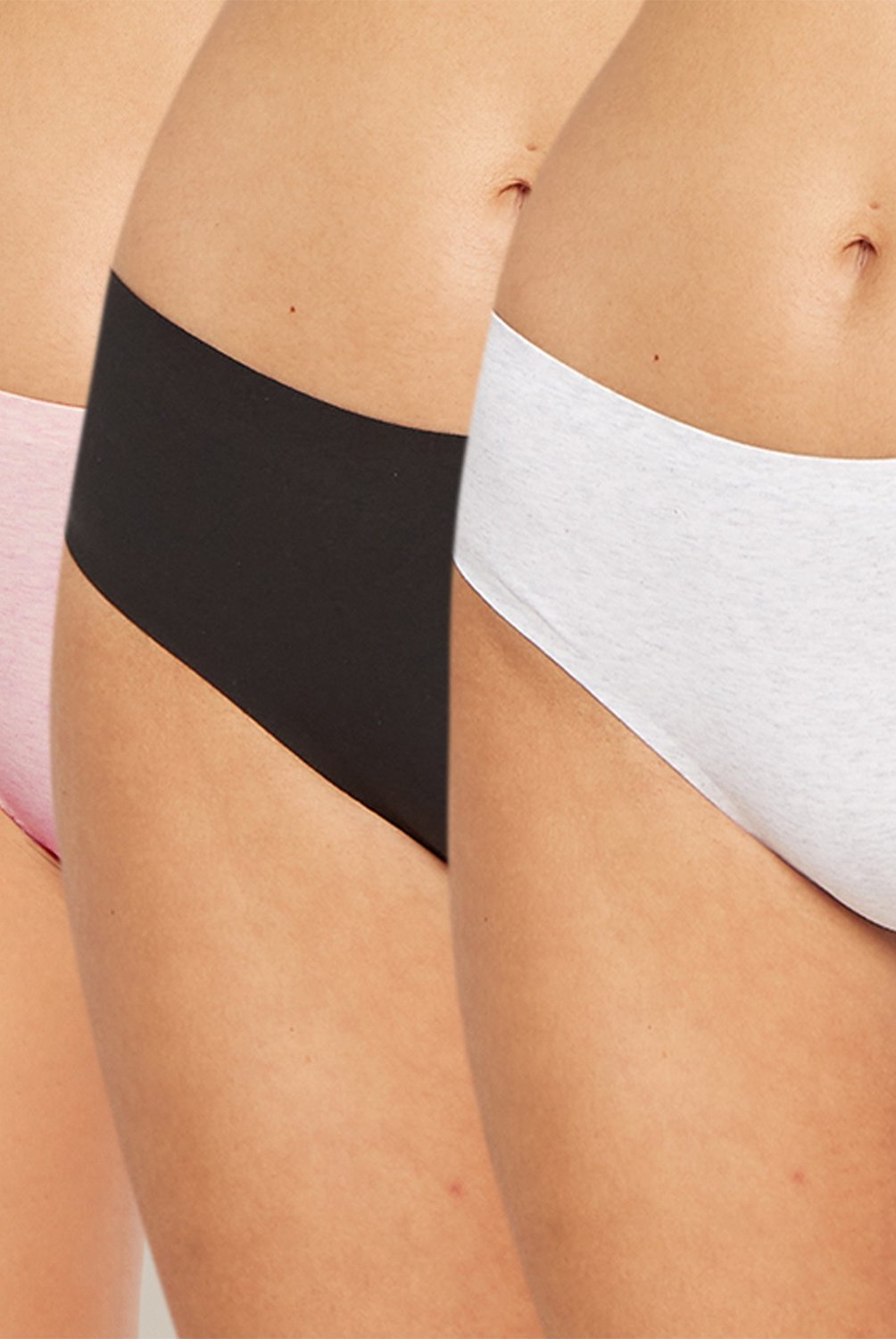 INTIME - Pack De 3 Calzón Culotte Mujer Intime