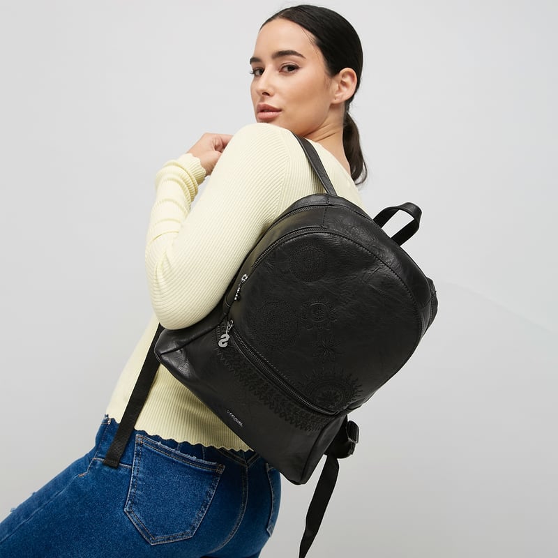Mochila desigual negra hotsell