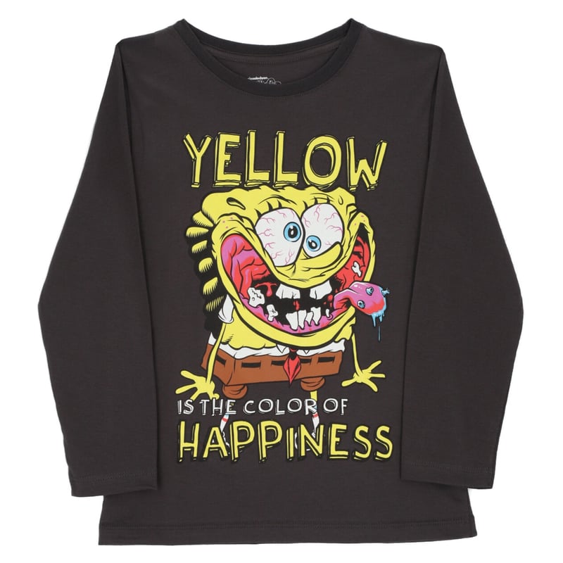 Bob Esponja Polera Manga Larga Nino