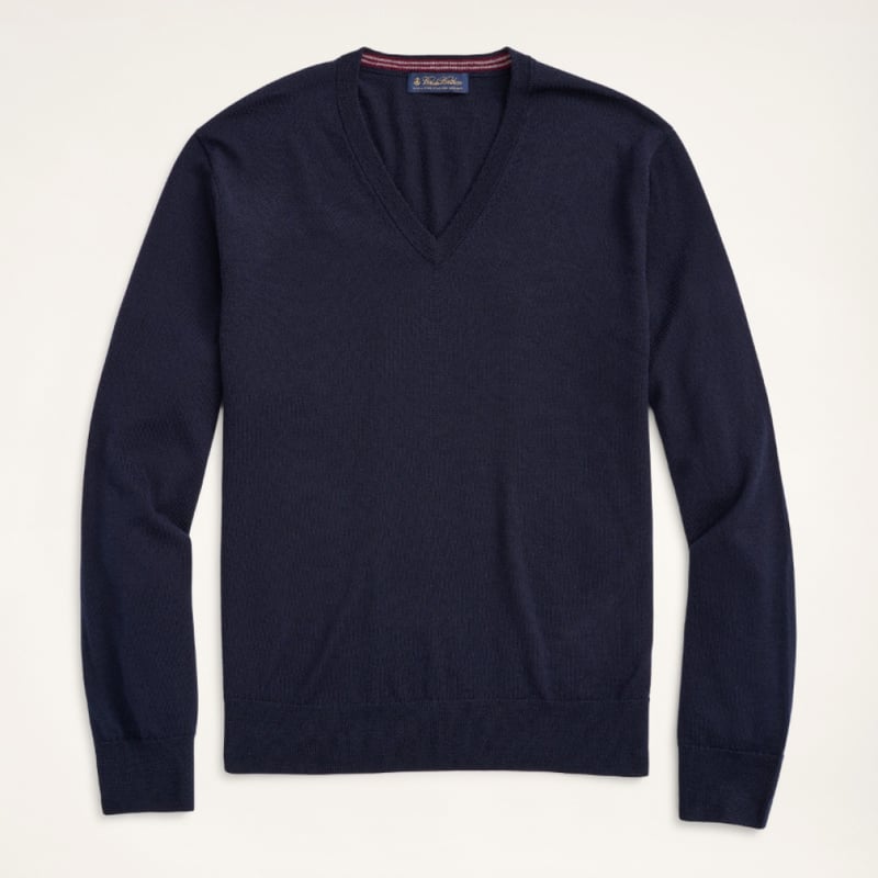 BROOKS BROTHERS - Brooks Brothers Sweater con Lana Hombre