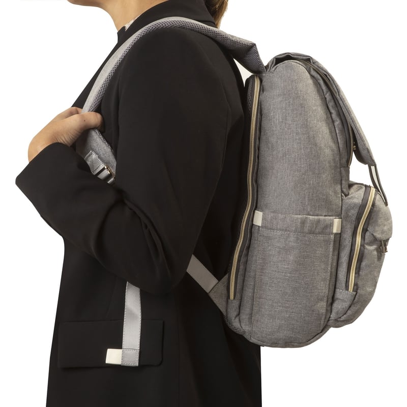 BEBESIT Mochila Panalera Gris Bebesit falabella