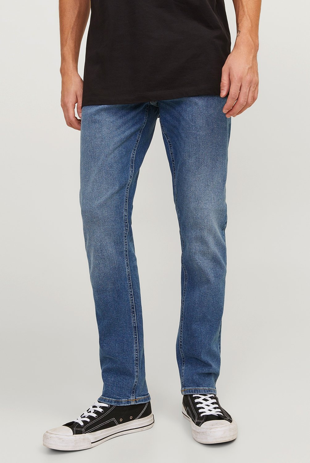 Jack & Jones JJIGLENN Blauw / Clair - Gratis levering | ! - Textiel Skinny jeans Heren € 39,99