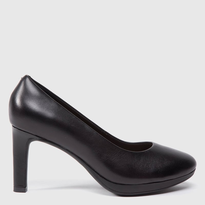 CLARKS - Zapato Formal Mujer Cuero Negro Clarks