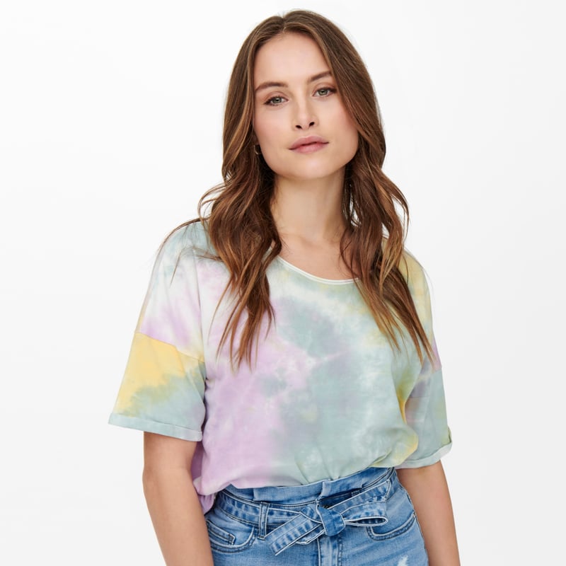 Polera Tie Dye Algodon Mujer Only