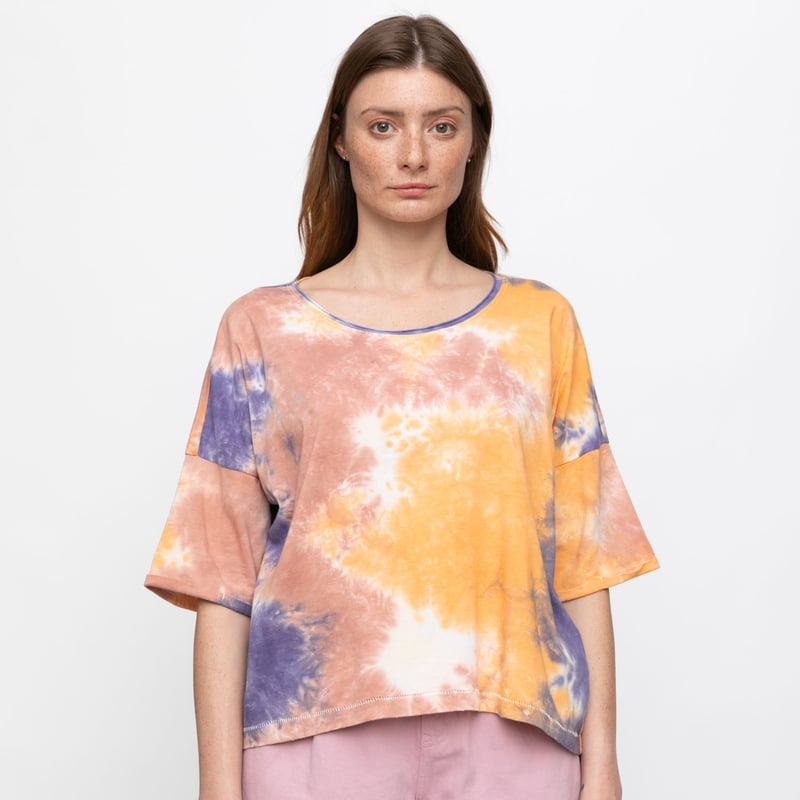 Polera tie dye mujer hotsell