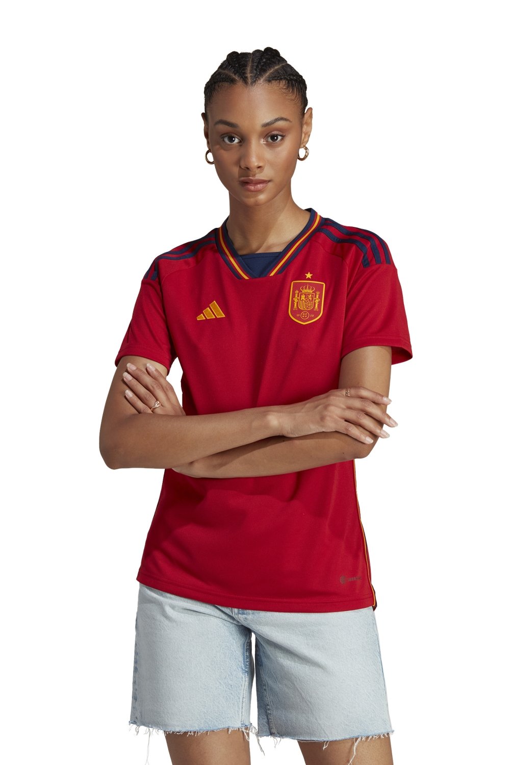 ADIDAS Camiseta De Futbol Espana Local Mujer Adidas falabella
