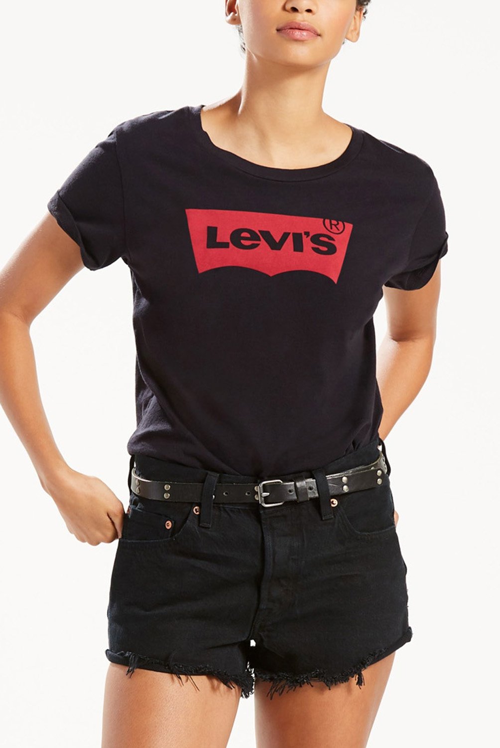 LEVIS Polera Manga Corta Algodon Mujer Levis falabella