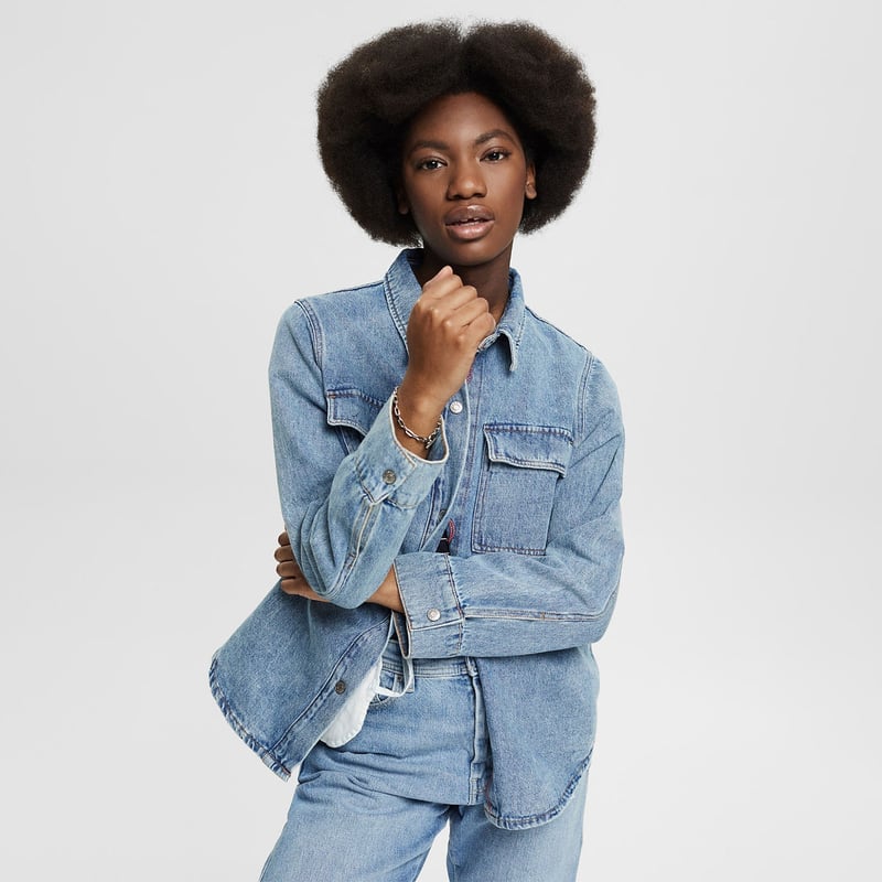 Chaqueta Mezclilla Chaquetas Falabella Dama 