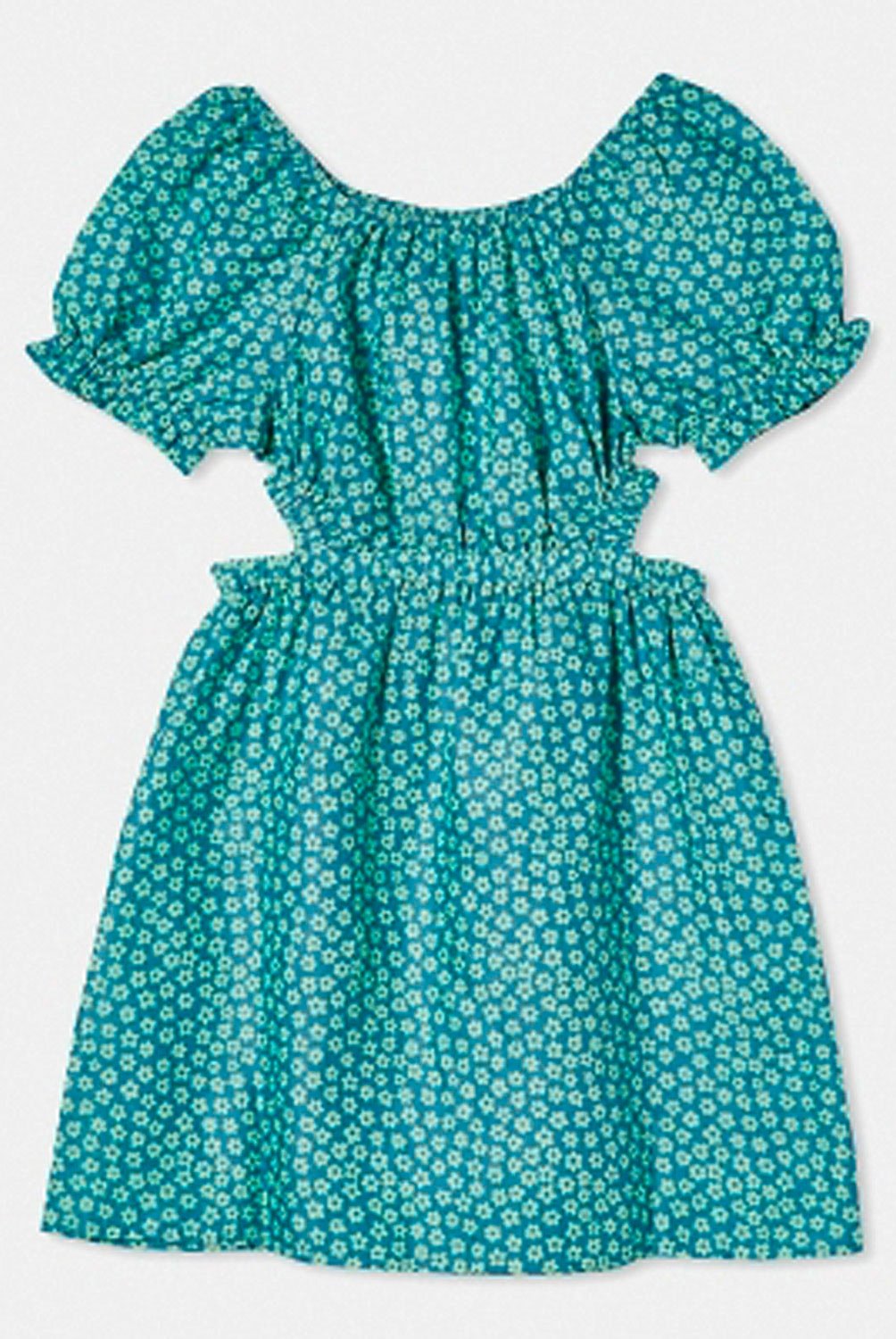 Vestido De Lunares Koton Para Niñas - Algodón, Sin Mangas, Con Arco Y Cuello De Punto, Talla 5/6 Años