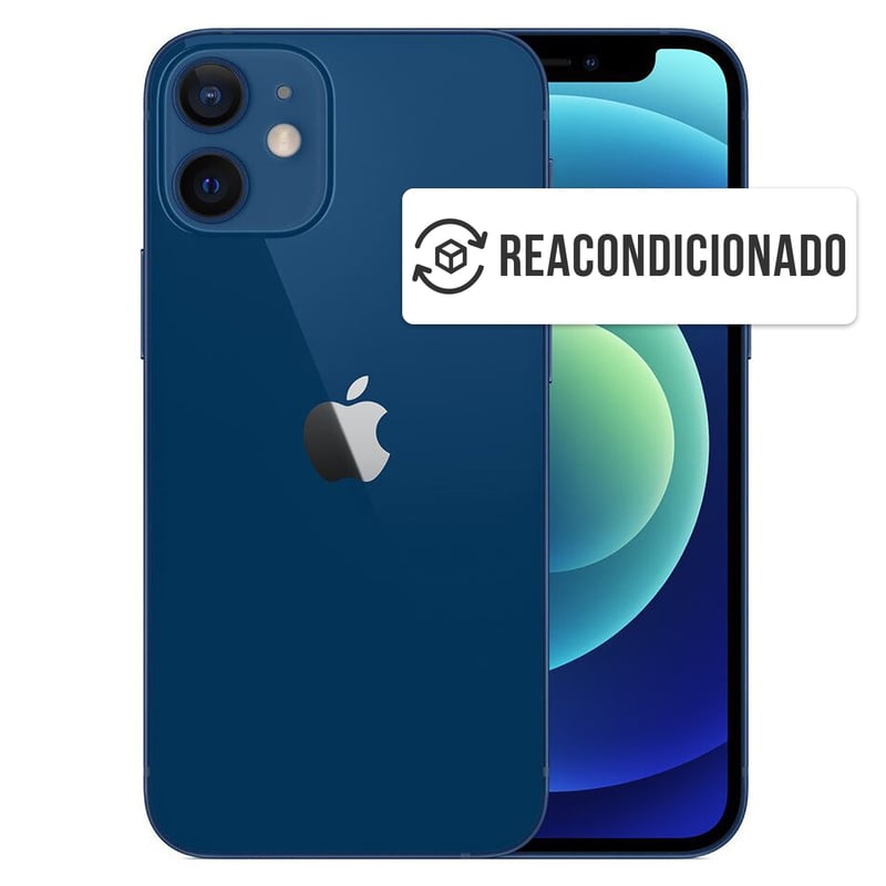 APPLE - iPhone 12 Mini Blue 64 GB Reacondicionado