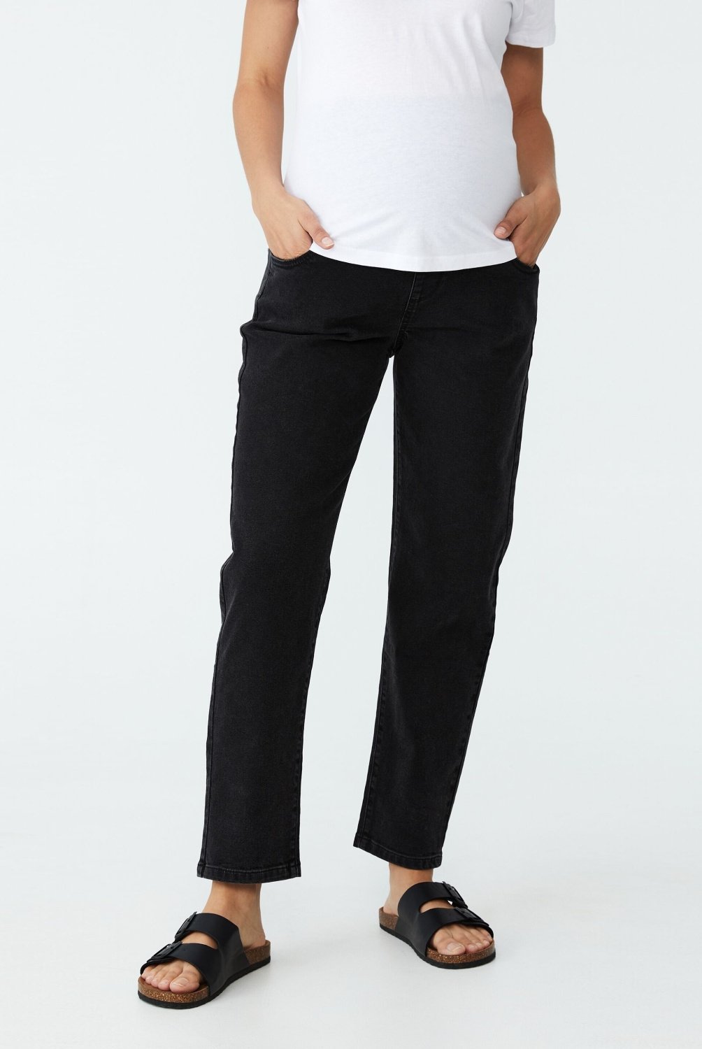 COTTON ON - Jeans Maternal Stretch Mom Tiro Alto Mujer Cotton On