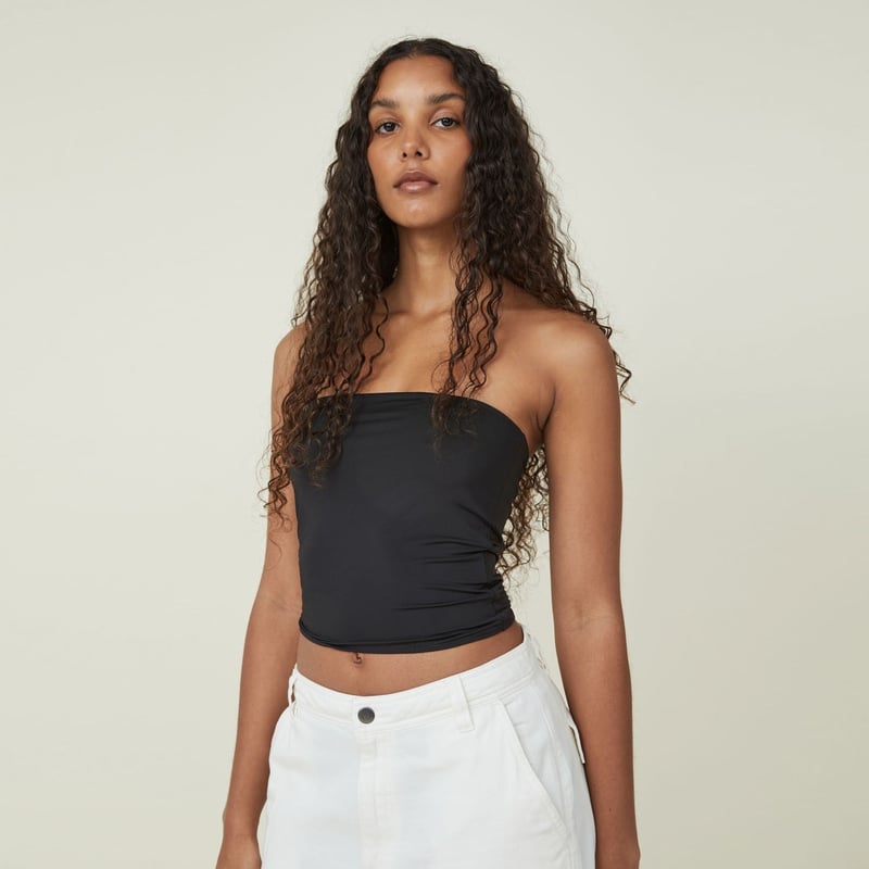 COTTON ON Crop Top Sin Tirantes Mujer Cotton On falabella