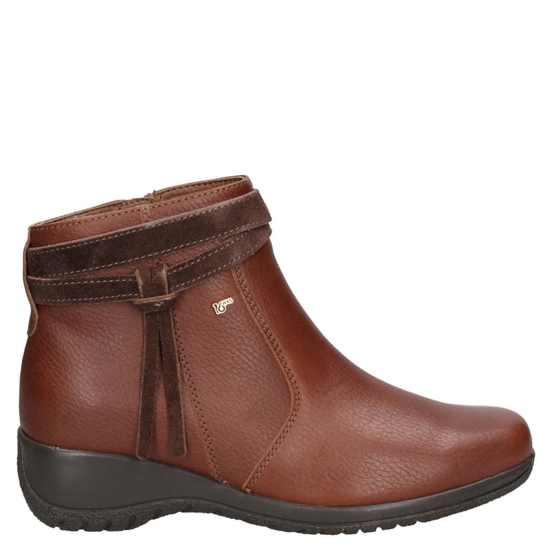 Botin Mujer Cuero Cafe 16 Hrs