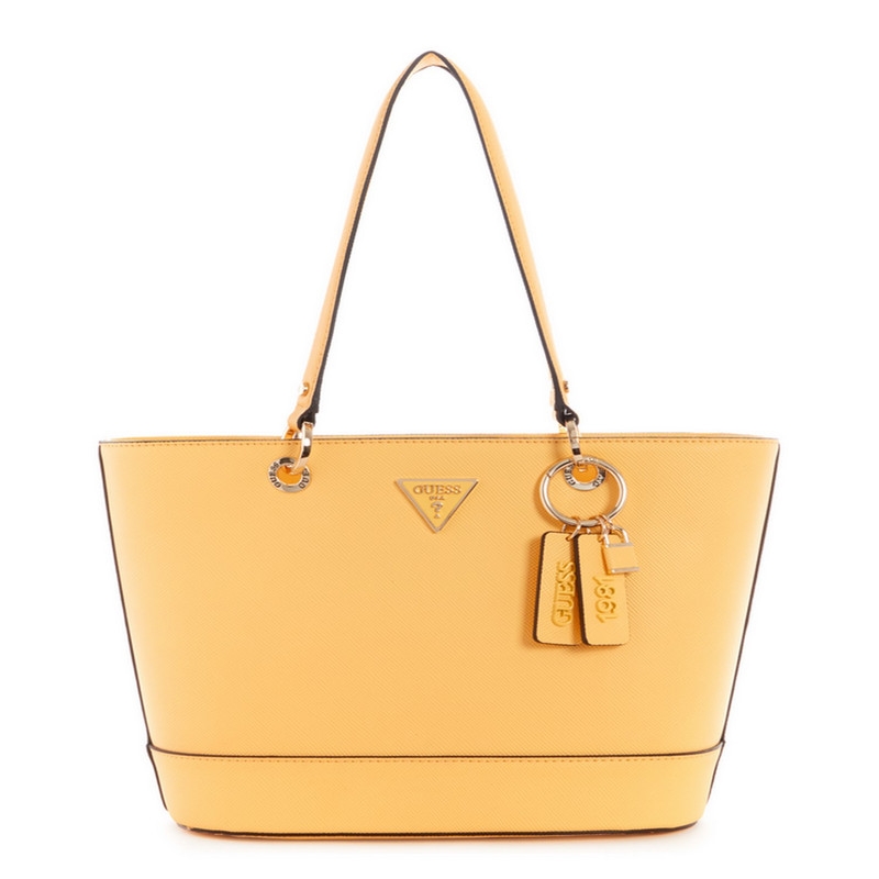 GUESS Cartera Noelle Small Elite Tote Ppc Amarillo Guess falabella