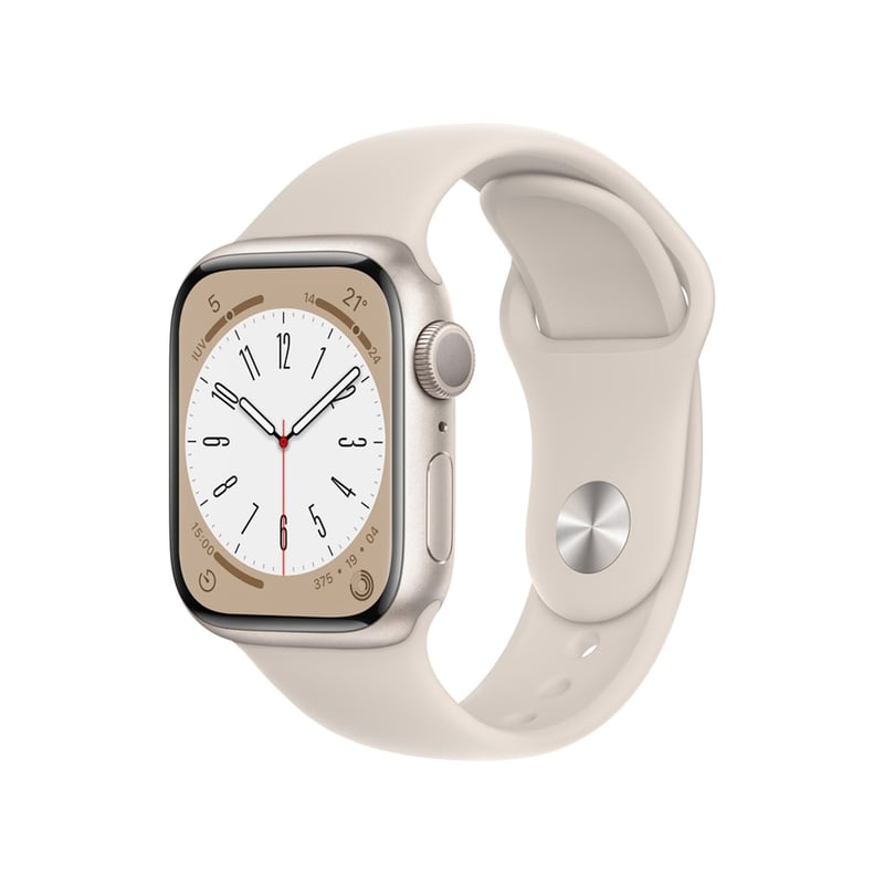 APPLE - Apple Watch Series 8 (41mm, GPS) - Caja de Aluminio