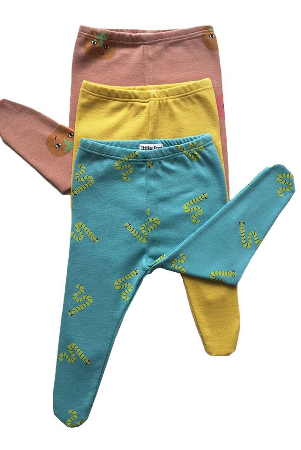 LITTLE FOOT - Panty Pack De 3 Unidades Algodón Peruano Niño Little Foot