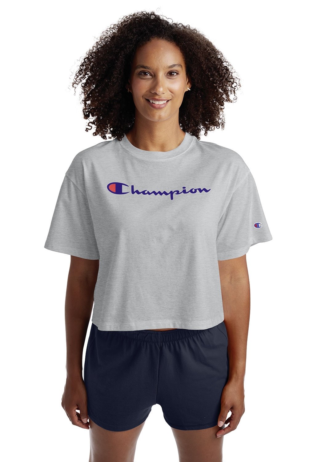 CHAMPION - Polera Manga Larga Mujer Champion