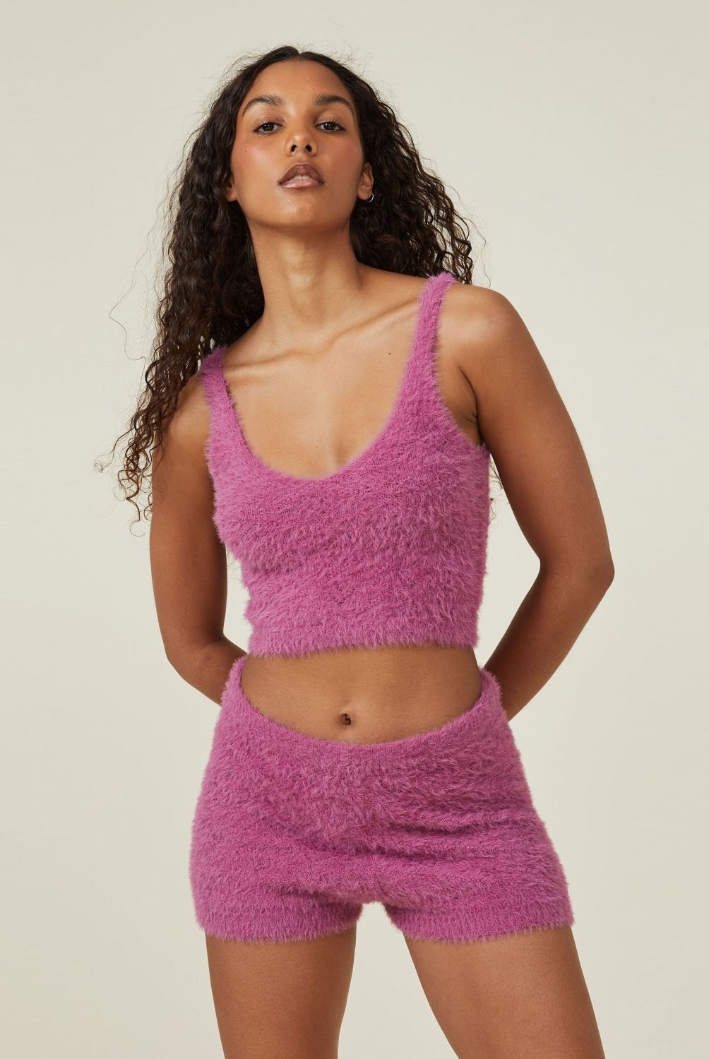 COTTON ON - Polera de Pijama Tank - Fluffy Mujer Cotton On