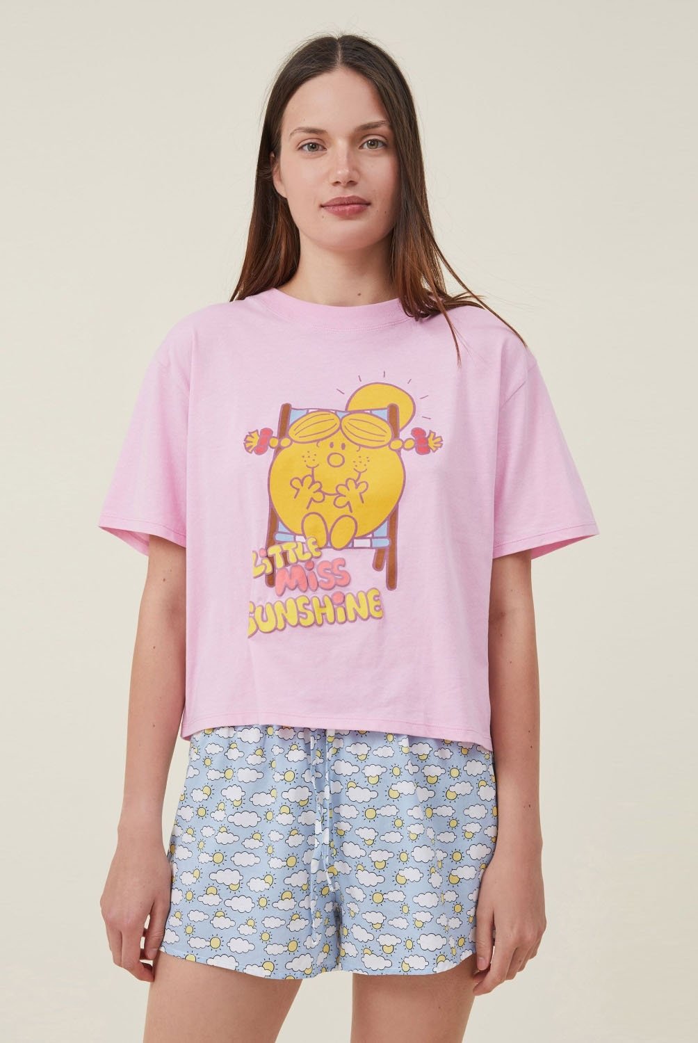 COTTON ON - Top de Pijama - Bed Tee Mujer Cotton On