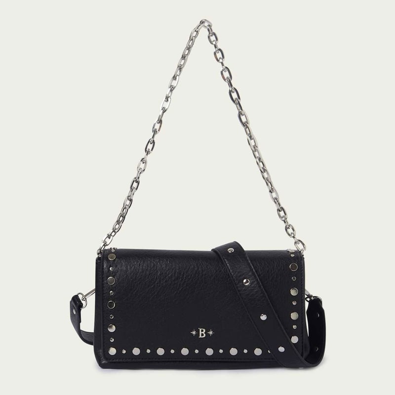 Bolso Bandolera Fiesta Tachas Mujer Brownie