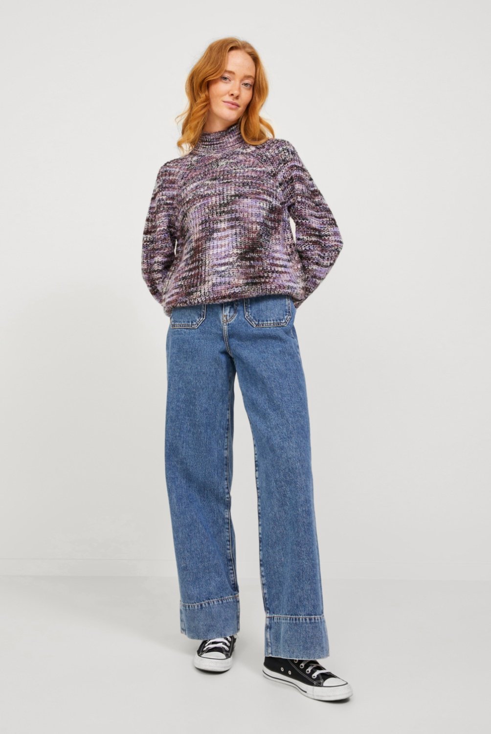 JJXX Sweater Jaspeado Mujer JJXX falabella