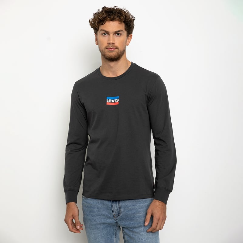 Levis Polera Hombre Manga Larga Algodon