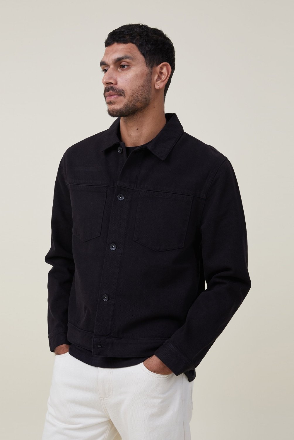 COTTON ON - Chaqueta Denim Hombre Cotton On