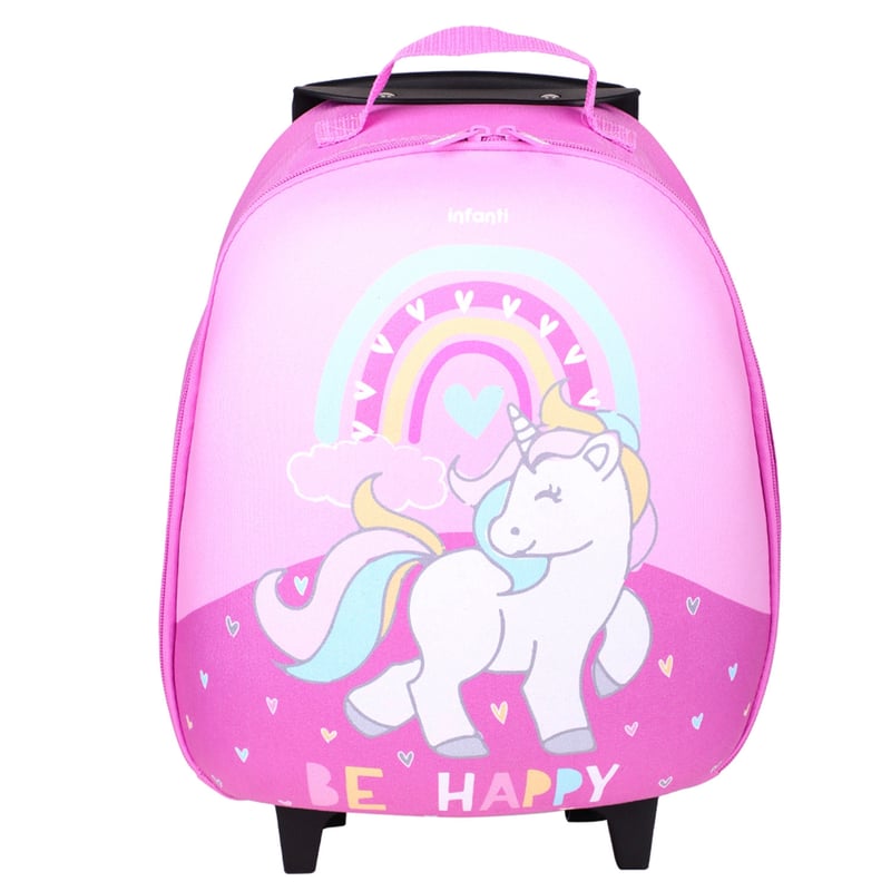 Mochila Escolar Niña Oruiji Mochila Con Ruedas De Unicornio Para