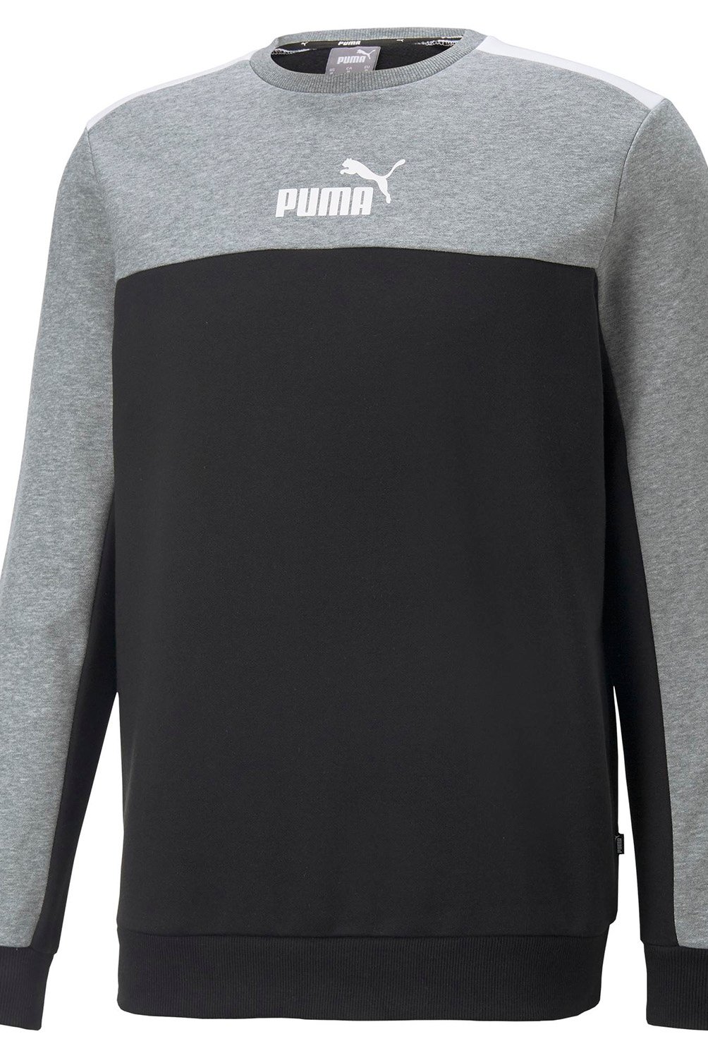 PUMA - Polerón  Crewneck Algodón Hombre Puma