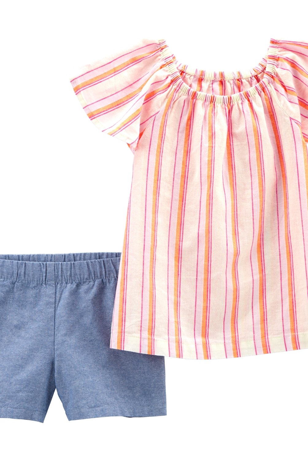 CARTER'S - Conjunto 2 Piezas Blusa y Short Niña Carter's