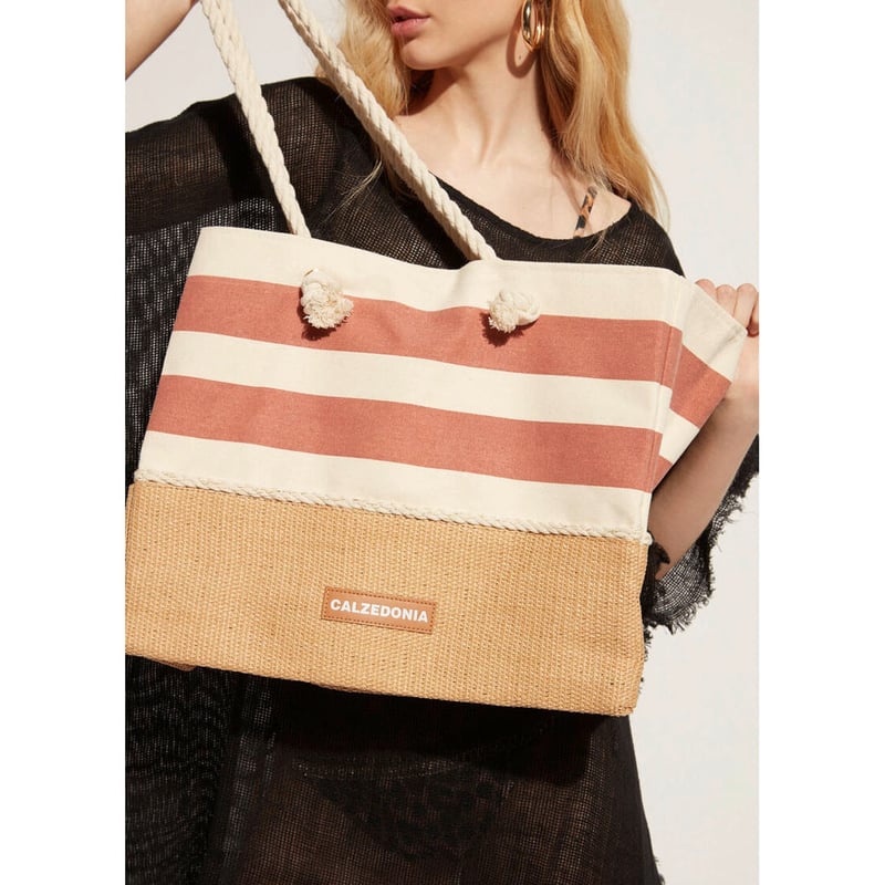 Calzedonia bolsa de playa best sale