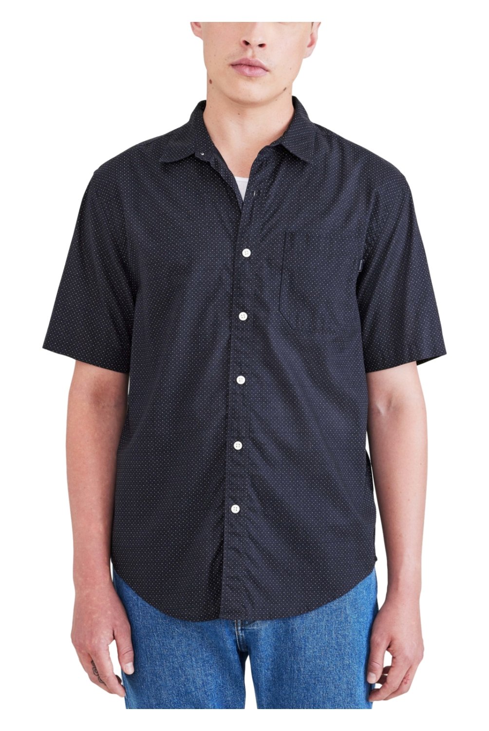 DOCKERS Camisa Casual Manga Corta Algodon Easy Iron Hombre Dockers falabella