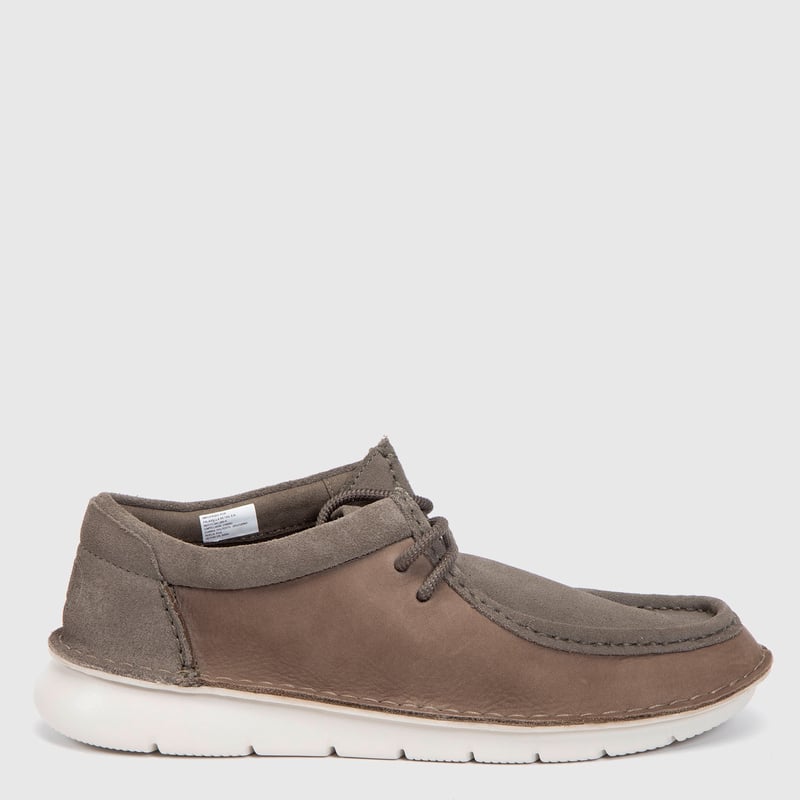 CLARKS - Zapato Casual Hombre Gris Clarks