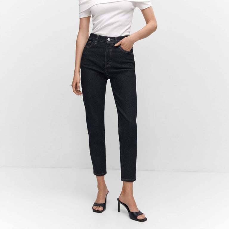 Jeans Femme MANGO Taille 38 - Style Skinny - Bleu - Occasion Très Bon état