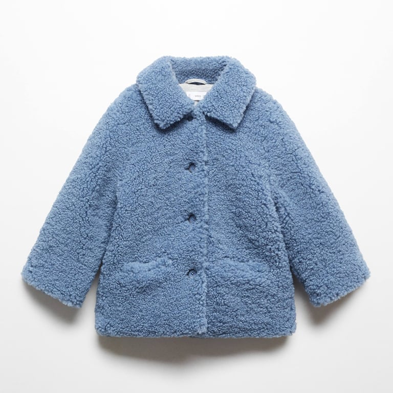 MANGO KIDS Abrigo Borreguito Bebe Nina Mango Kids Ofertitas