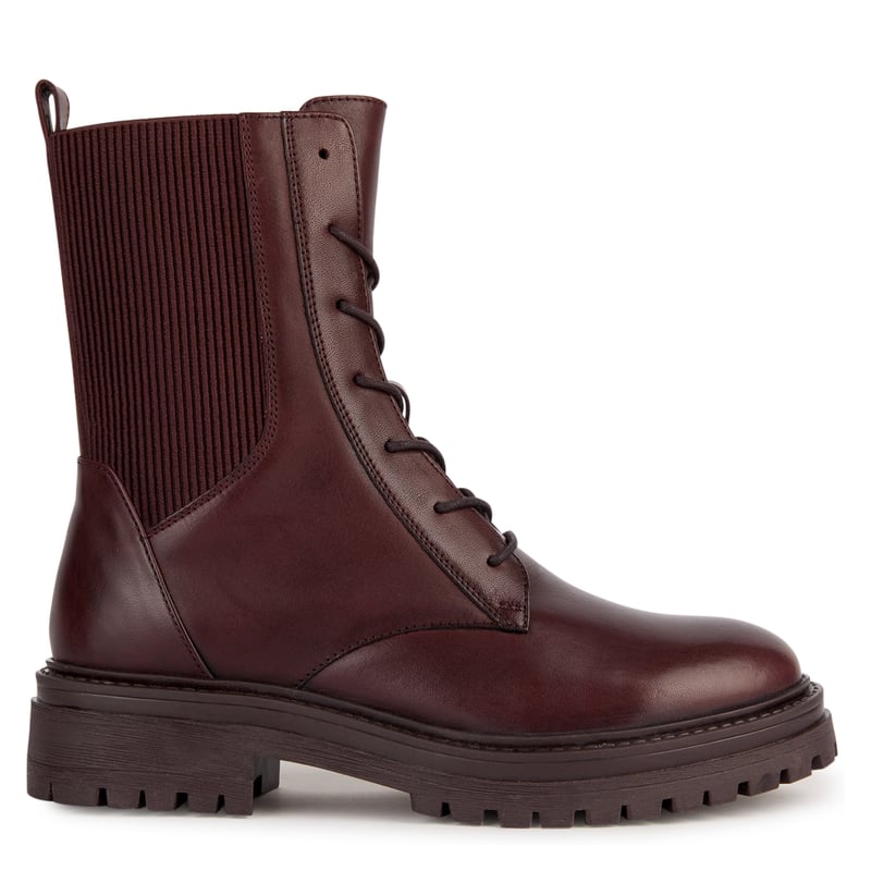 GEOX Bot?�n Mujer Cuero Rojo Geox | falabella.com