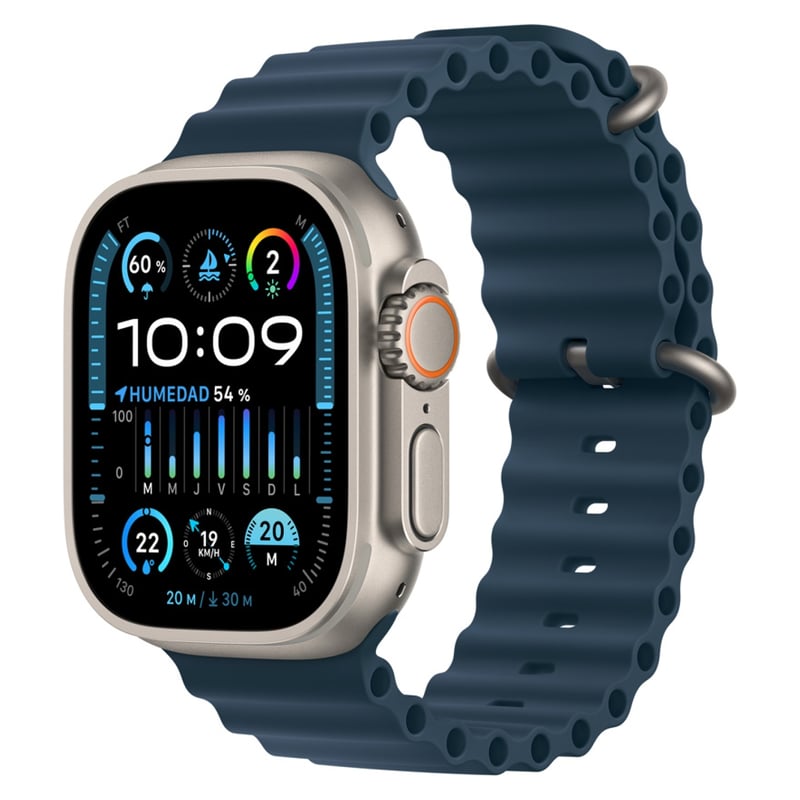 APPLE Apple Watch Ultra 2 Gps Cellular Titanio 49 Mm Correa Ocean falabella