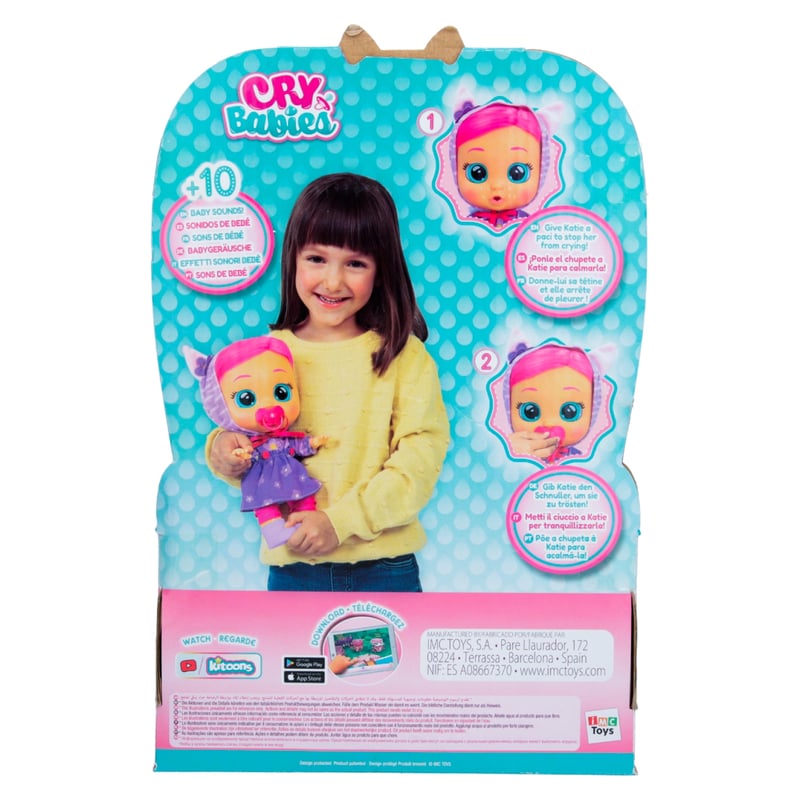 Muñeca cry baby deluxe katie on sale