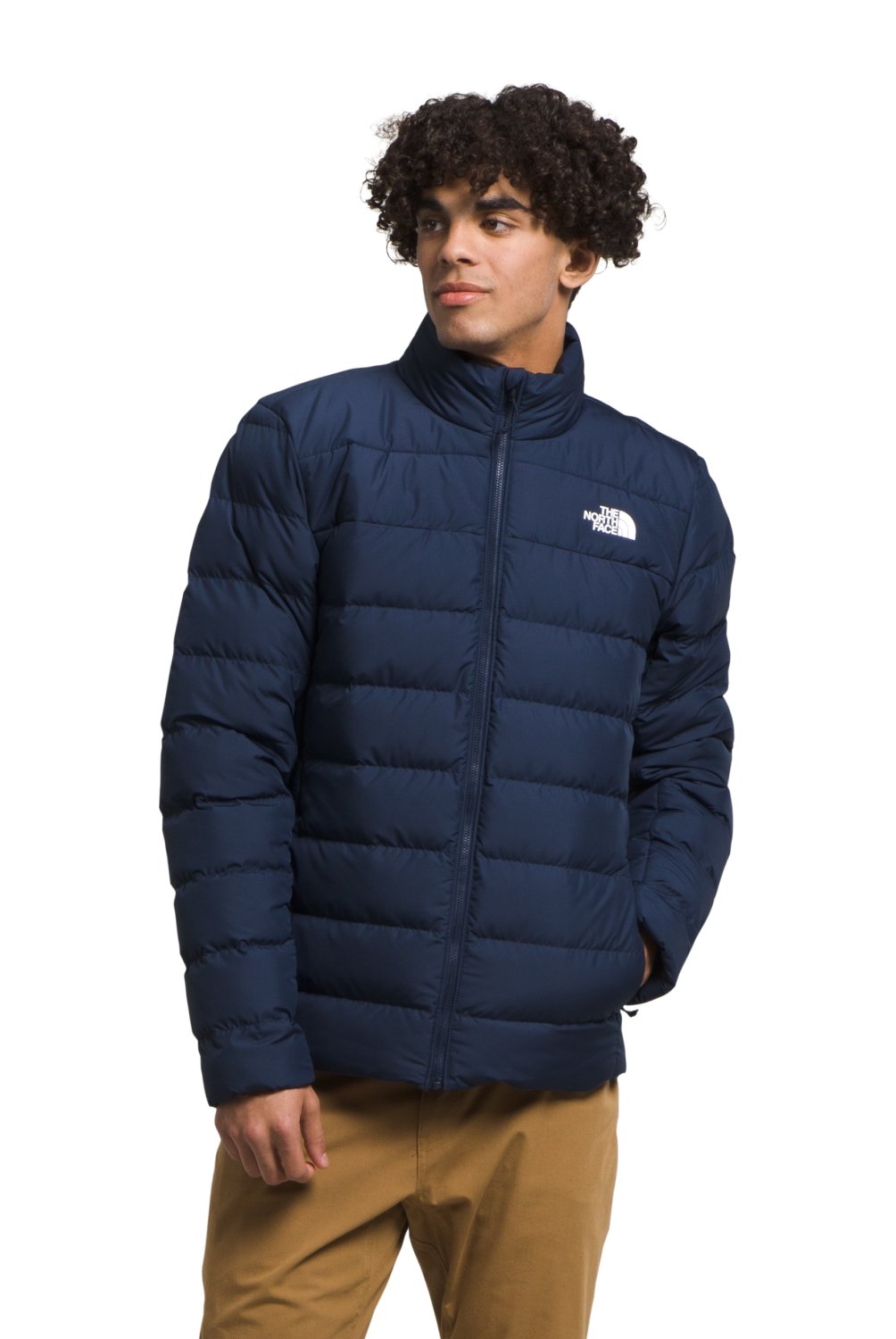 Casaca north face de pluma hombre sales