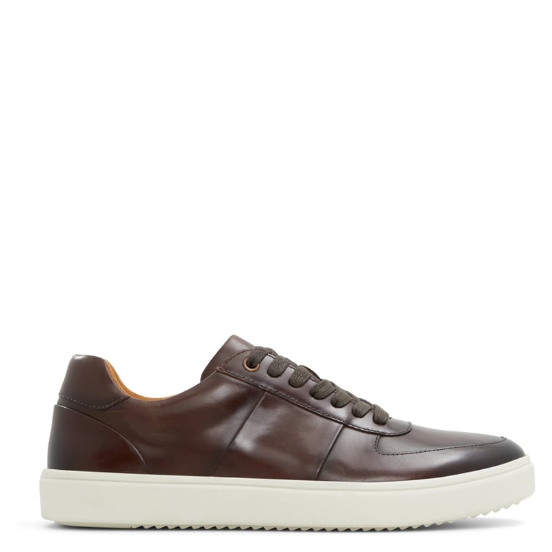 ALDO - Izaac Zapatilla Urbana Hombre Cuero Café Aldo