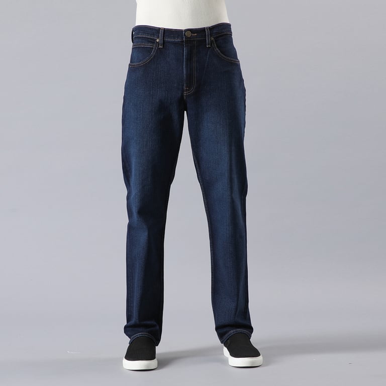 Lee Jeans De Pierna Recta De Ajuste Regular Grande Y Alto Hombre