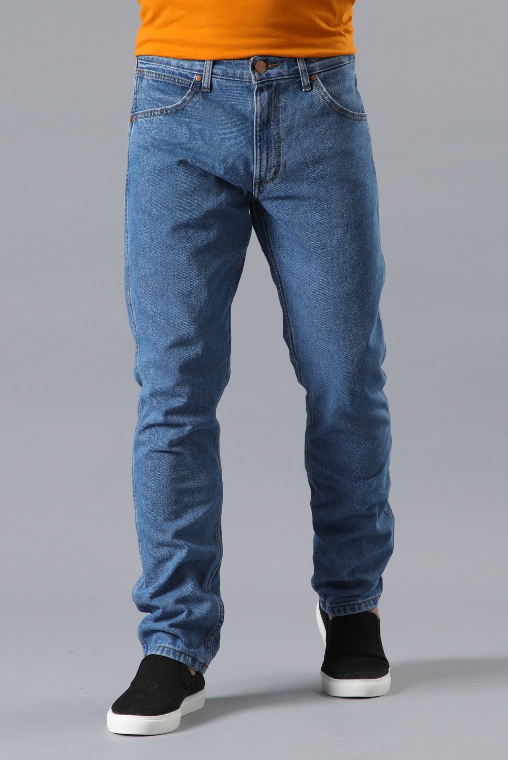 Wrangler Heren Authentics Classic Regular-Fit Jean - zwart - S