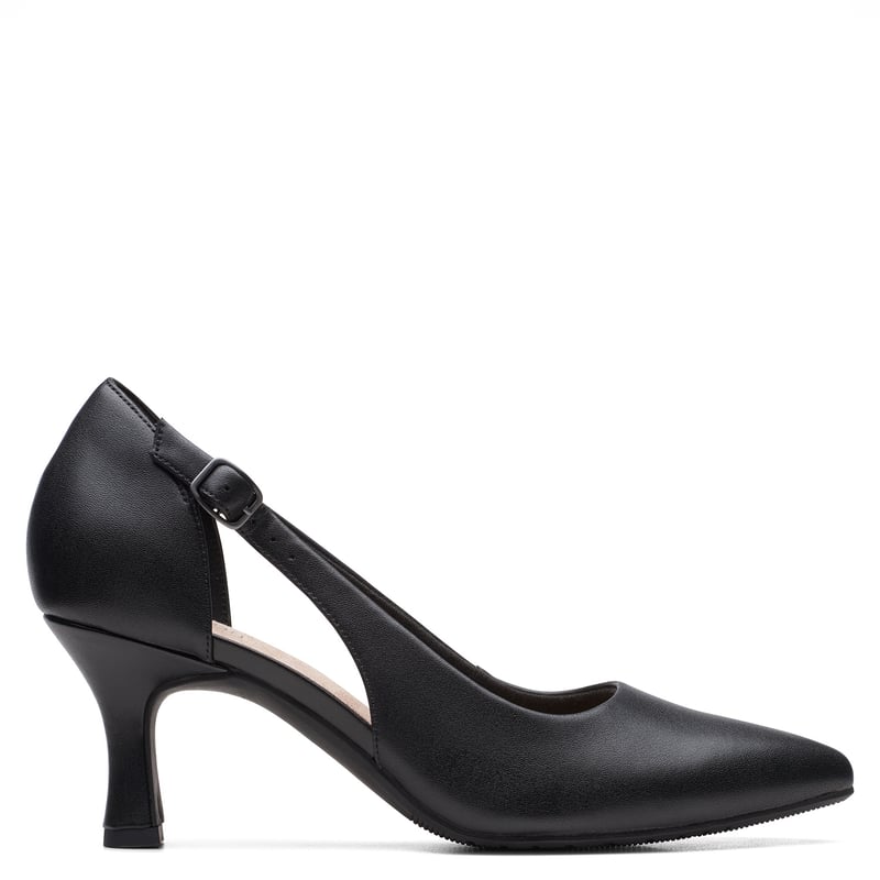 CLARKS - Zapato Formal Mujer Cuero Negro Clarks