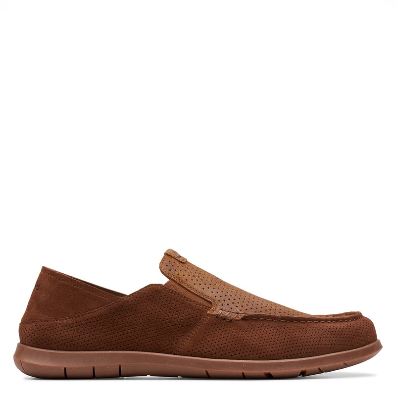 CLARKS - Mocasín Hombre Café Clarks